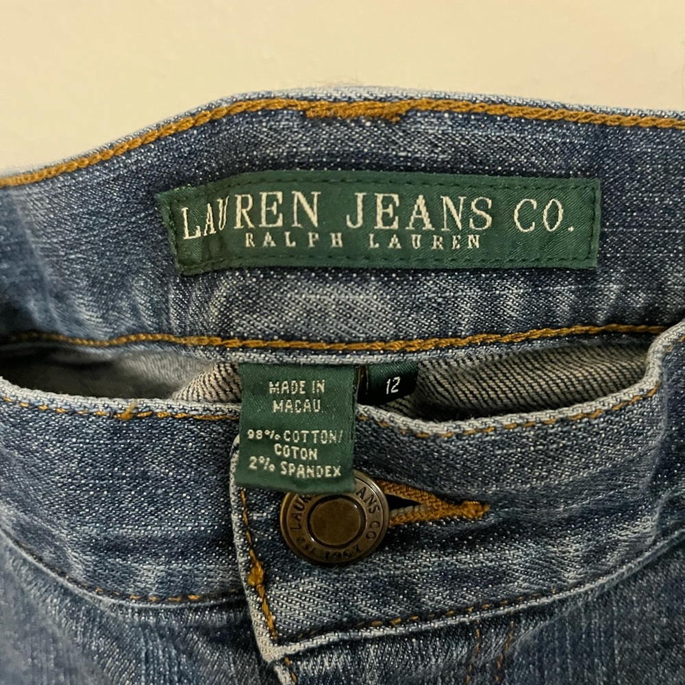Ralph Lauren Classic Straight Leg Blue Jeans - Picture 3 of 6